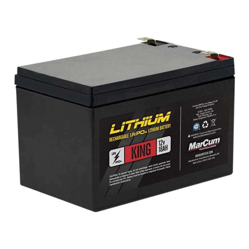 Marcum King Battery 12Volt 18ah