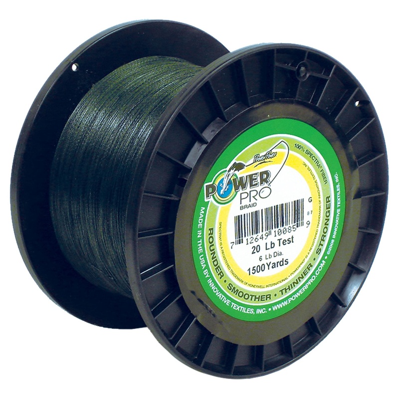 Power Pro Braided Line 3000 Yard Green