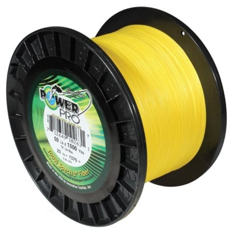 Power Pro  Braided Line 3000 Yard Yellow