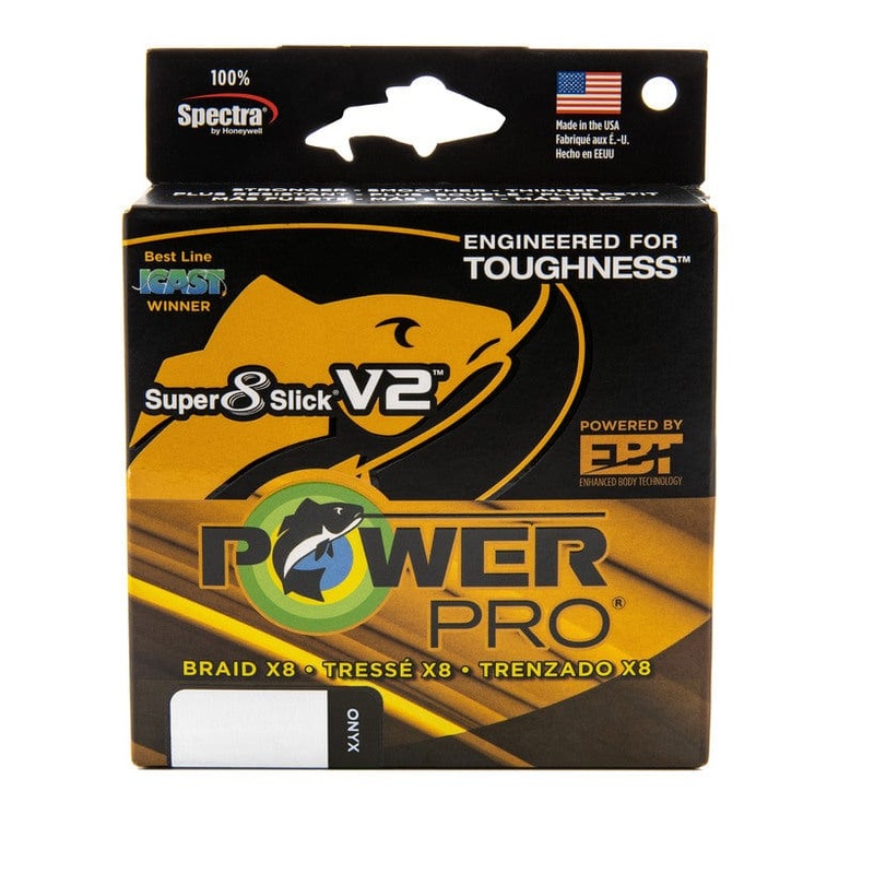 Power Pro Super Slick  Braided Line Onyx