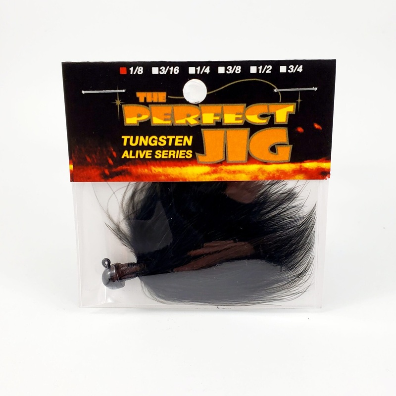 Perfect Jig Alive Tungsten Marabou Hair Jig