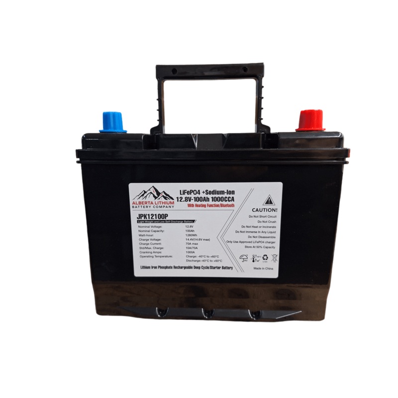 Alberta Lithium 12.8V-100Ah 1000CCA Battery