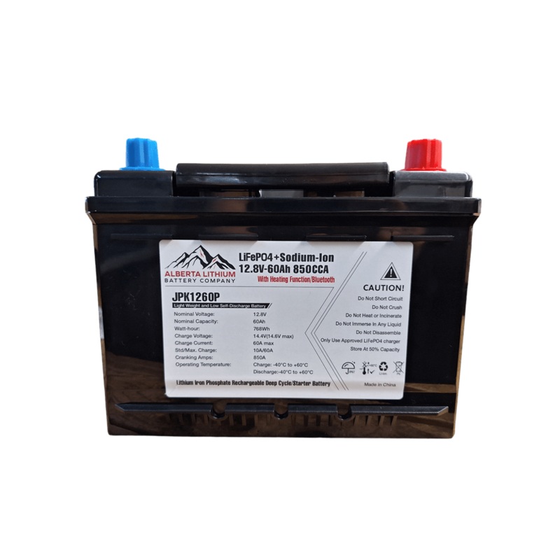 Alberta Lithium 12.8V-60Ah 850CCA Lithium Battery