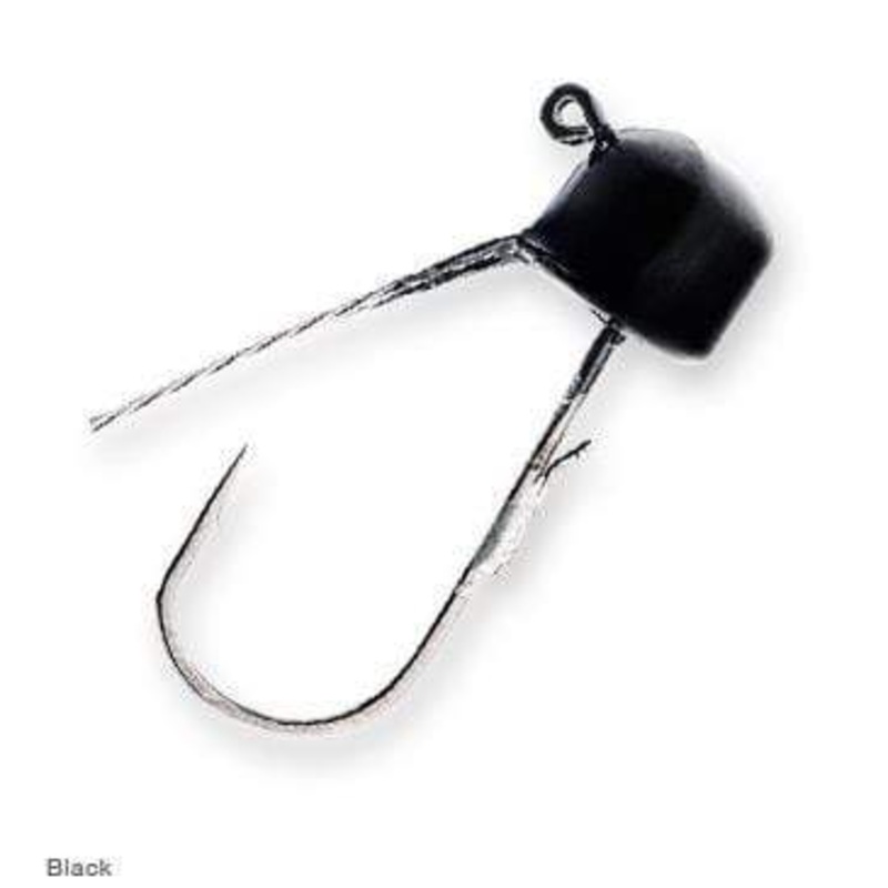 Z-Man Finesse Shroomz Weedless Jig Head 1/5 Black