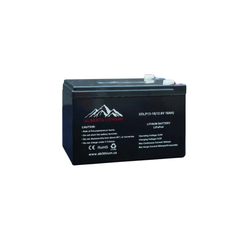 Alberta Lithium 12 Volt 18ah LifePO4 Battery