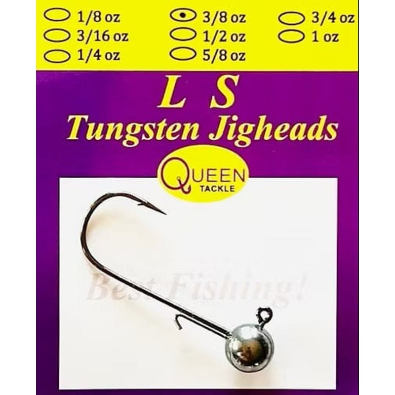 Queen Tackle Tungsten Jig Heads