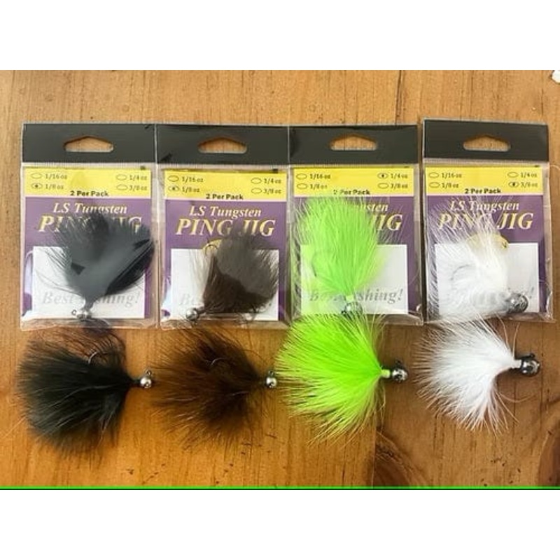 Queen Tackle Tungsten Ping Hair Jig