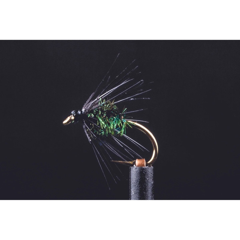 Wee Wet Black & Peacock Freshwater Fly