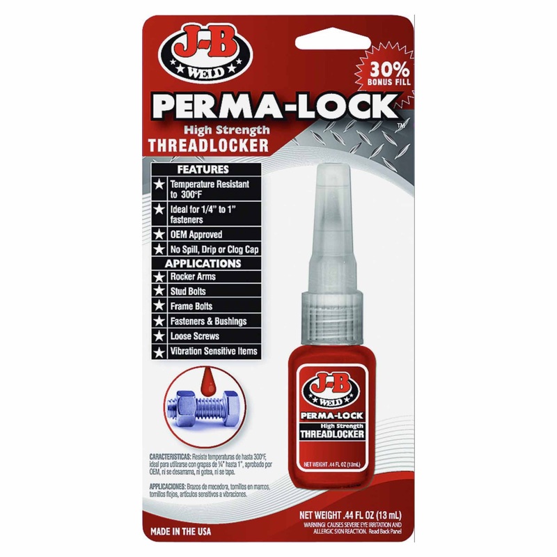 JB Weld Permalock High Strength Threadlocker 13ml