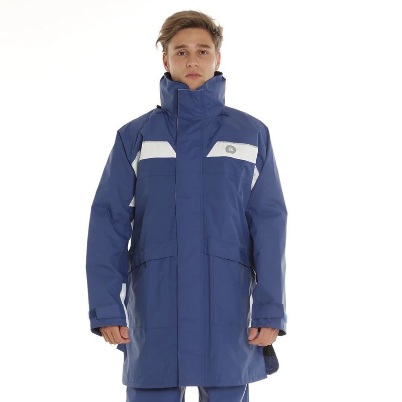 Burke Super Dry 3/4 Jacket - Blue White