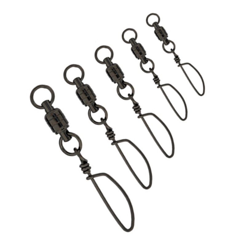Sabre Stainless Steel Tournament Ball Bearing Snap Swivels