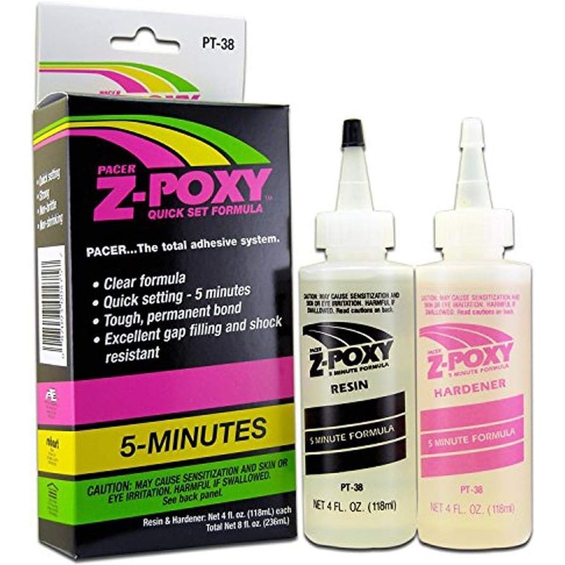 Zap Z-Poxy Adhesive 5 Minute Epoxy 8oz