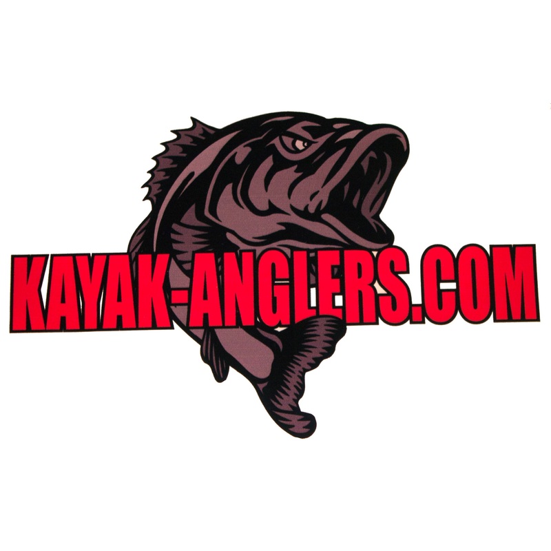 Kayak Anglers Decal / Sticker
