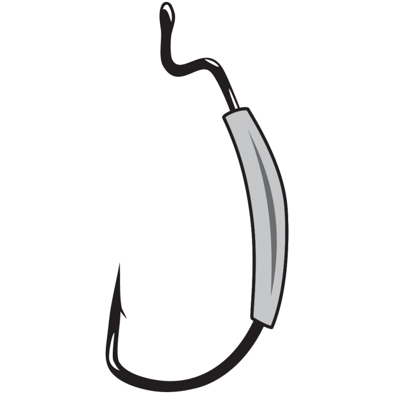 Gamakatsu Offset Weighted Superline EWG Hooks
