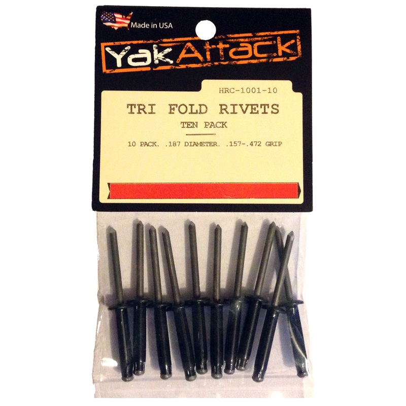 YakAttack Tri Fold Rivet Kit