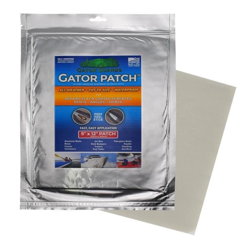 Gator Guards "Gator Patch" Kayak Repair Patch, Keel Guard, and Skid Plate