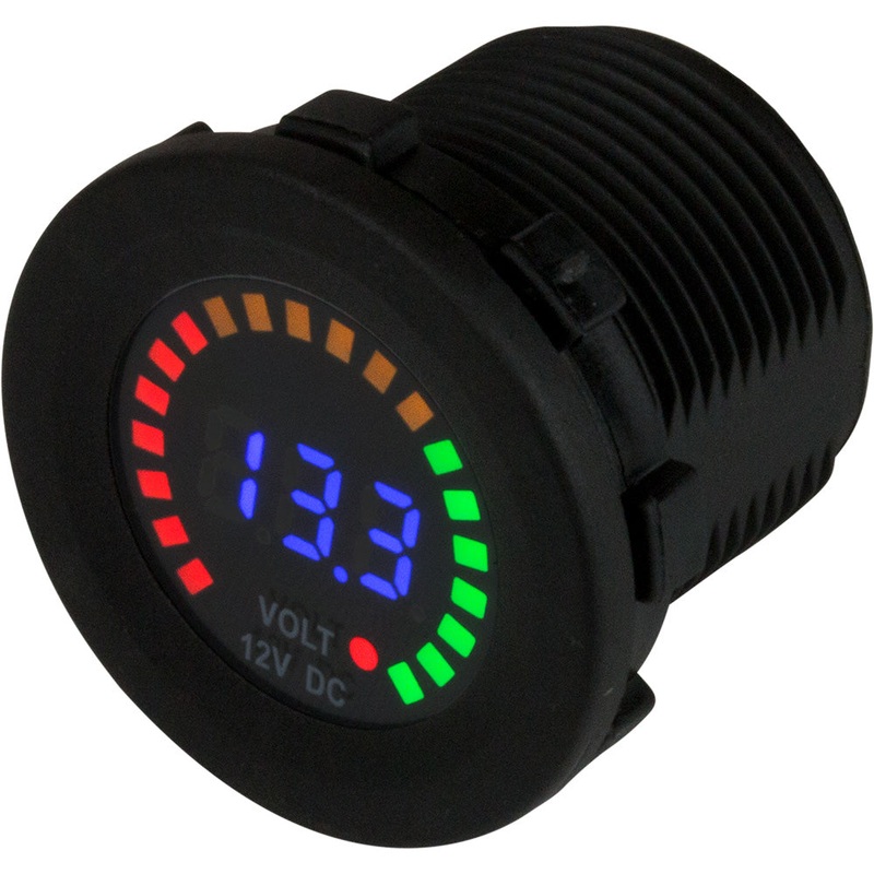 Round Voltage Meter 5-15 Volts