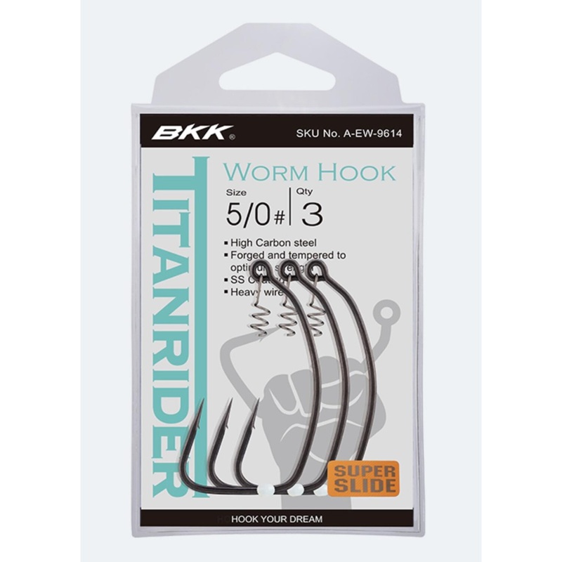 BKK TitanRider Worm Hooks