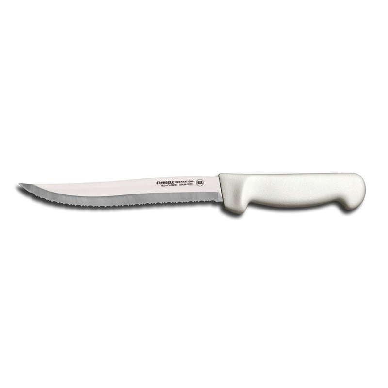 Dexter-Russell Basics 8" Scalloped Utility Knife 31628