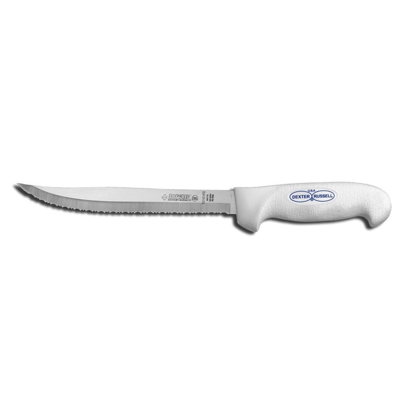 Dexter-Russell SofGrip 8" Tiger Edge Slicer Knife SG142-8TE-PCP