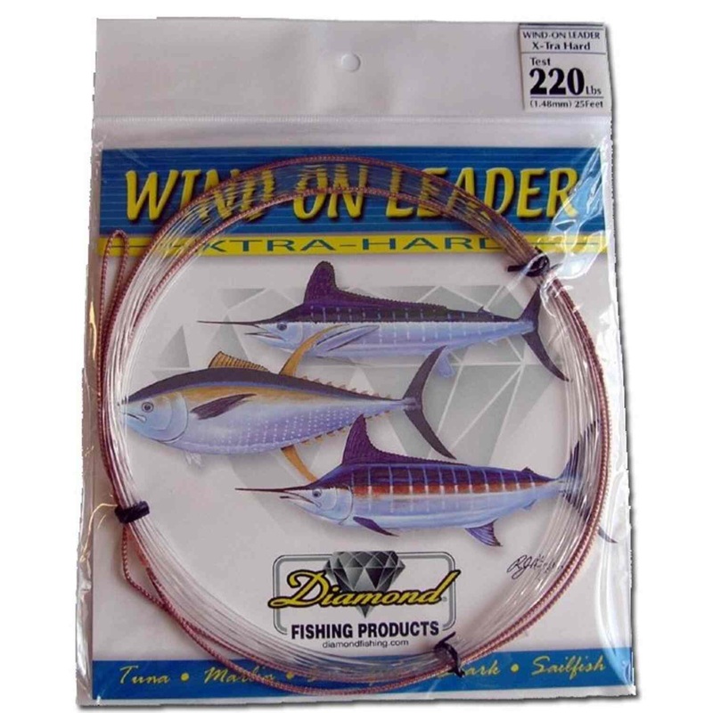 Diamond X-TRA Hard Wind-On Leaders