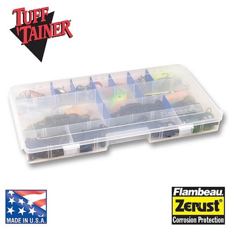 Flambeau Outdoors Tuff Tainer 4-Partitions/16 Zerust Dividers