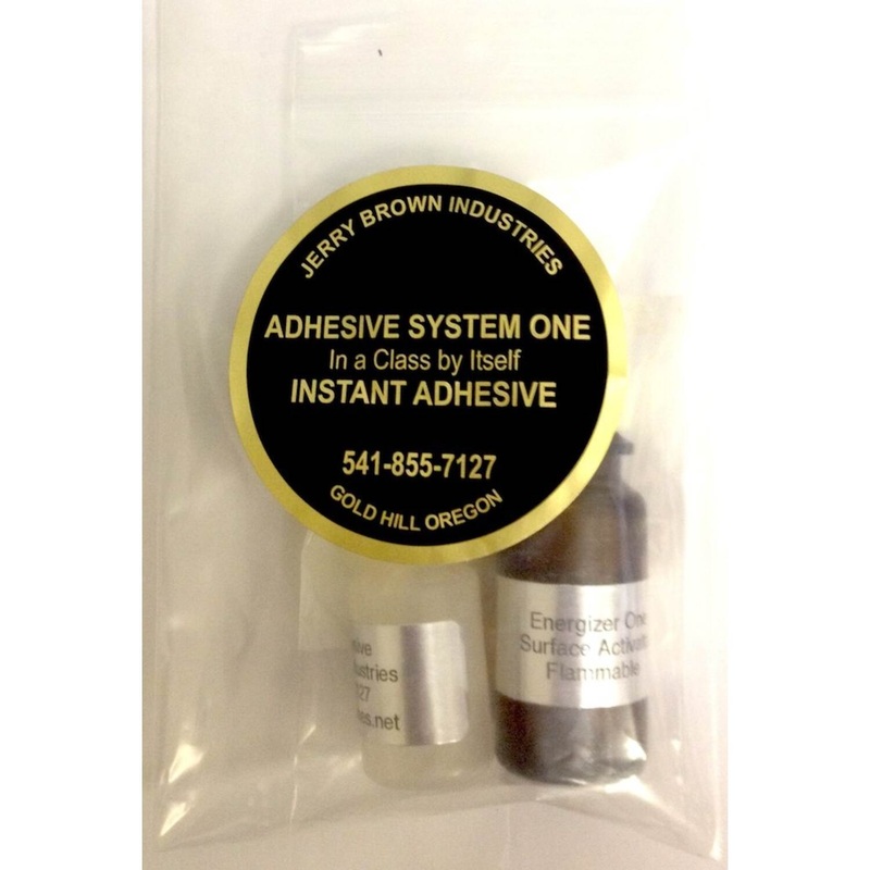 Jerry Brown Adhesive System One Instant Adhesive
