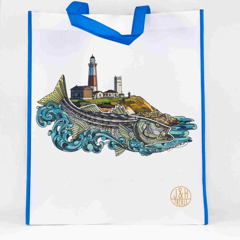 Montauk Lighthouse Reusable Shopping Bag
