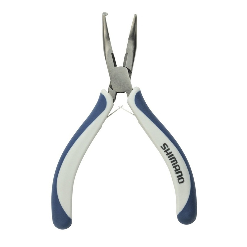 Shimano Brutas 4.5" Bent Nose Split Ring Pliers
