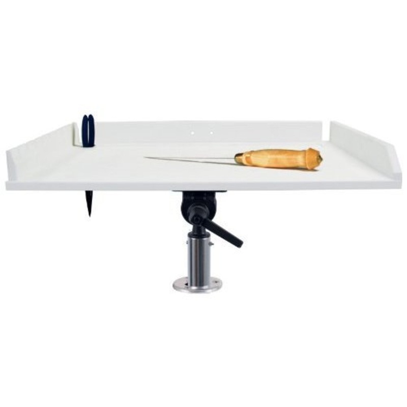 Taco Metals Adjustable Gunnel Mount Filet Table