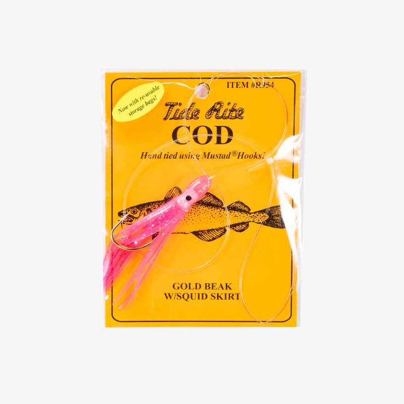 Tide Rite Gold Beak W/Squid Skirt Rigs