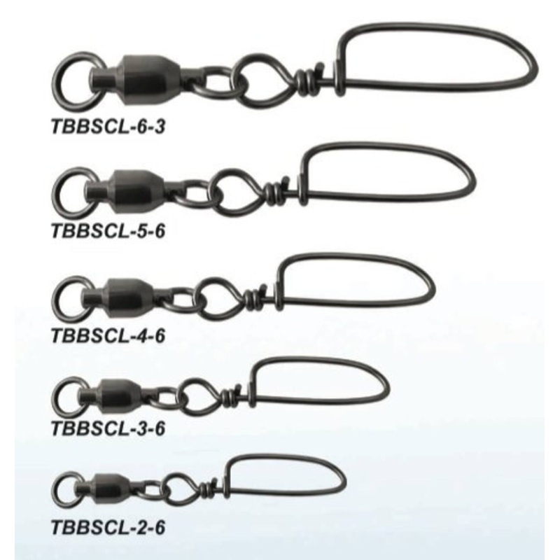 Tsunami Ball Bearing Swivels with Coastlock Snap