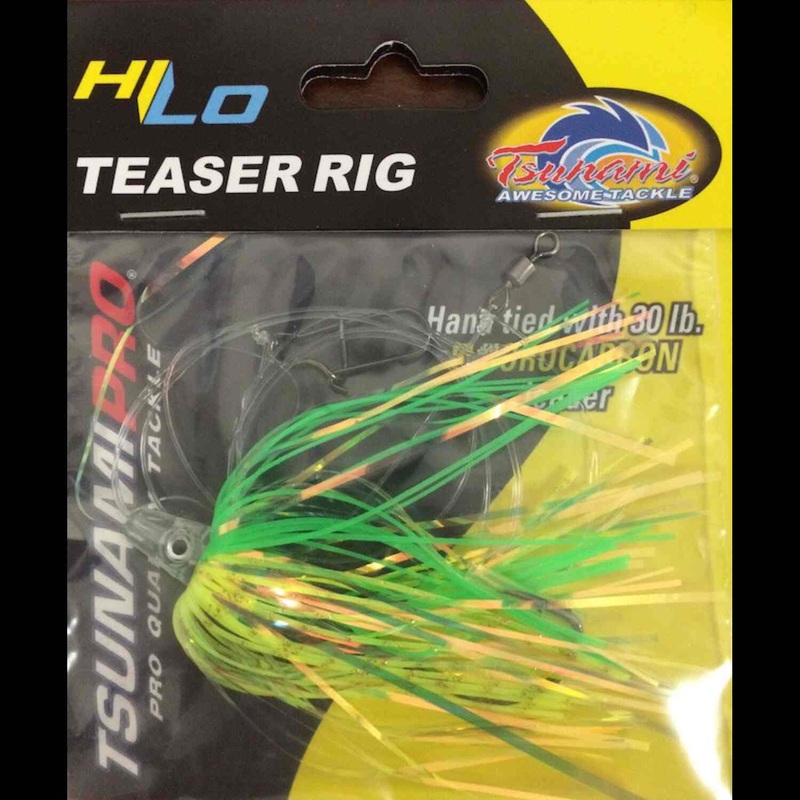 Tsunami Hi-Lo Holo-Teaser Rigs