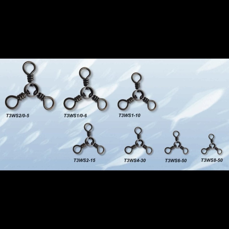 Tsunami Three Way Swivels