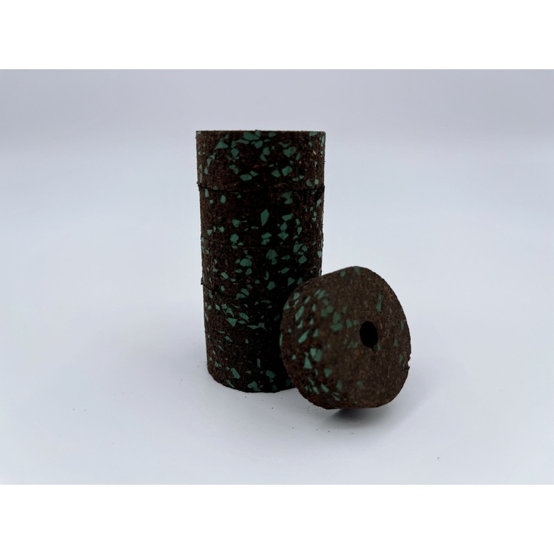 Cork4Us Premium Cork Rings - Burnt Green