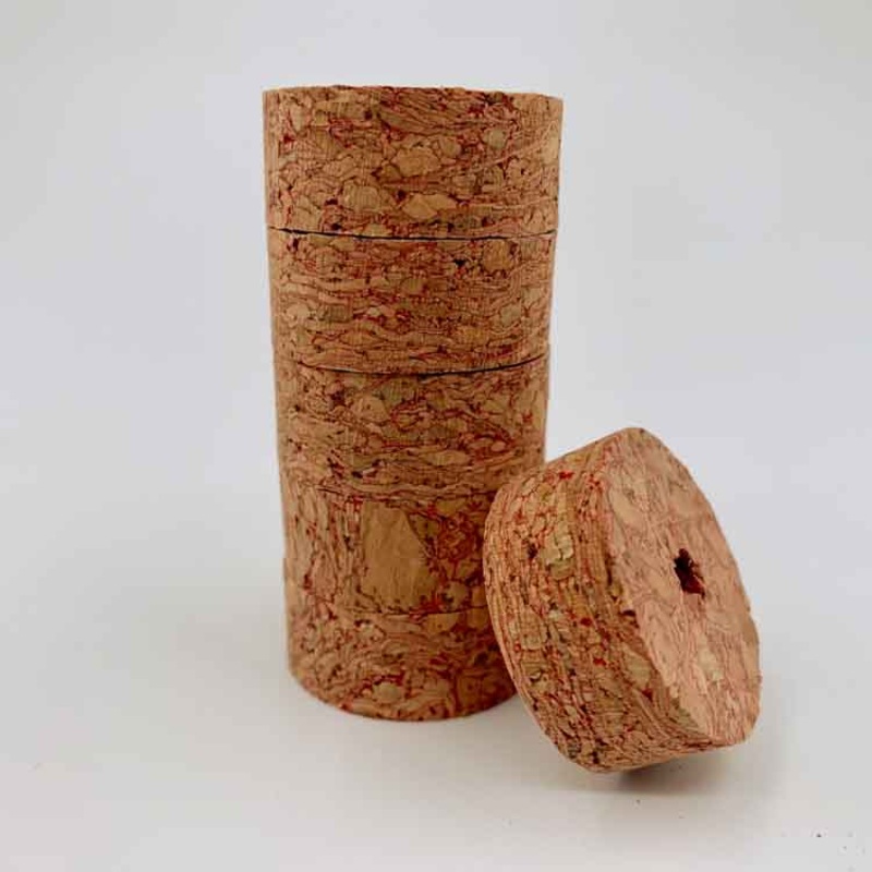 Cork4Us Premium Cork Rings - Red