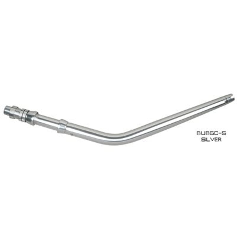 Short Curved Aluminum Trolling Butt BUBS4C