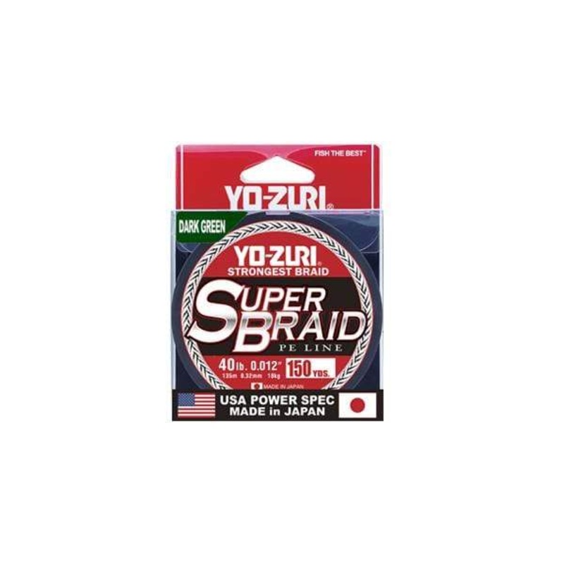 Yozuri Super Braid 150yd Green