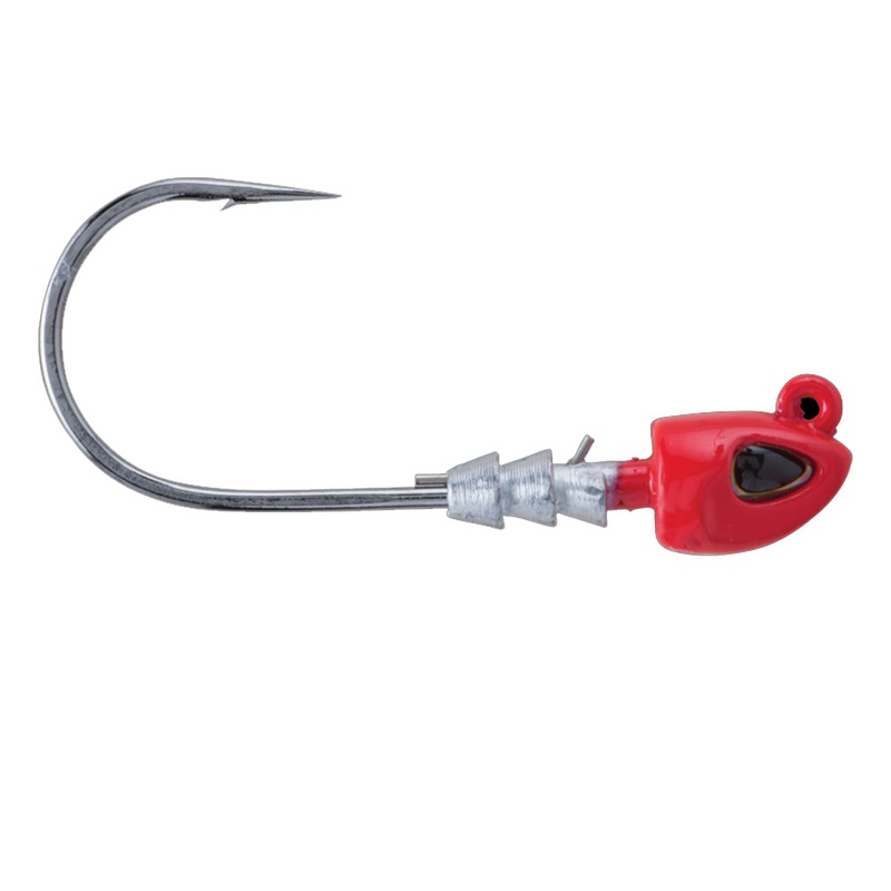 BERKLEY FUSION19 SWIMBAIT JIGHEAD - 2/0 - 1/8oz - RED