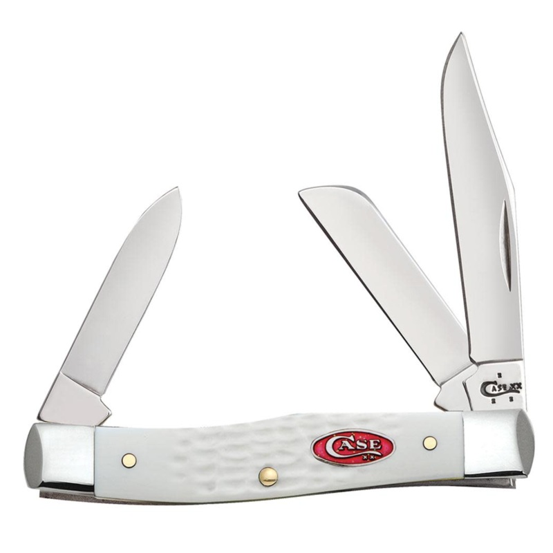 CASE STOCKMAN MEDIUM 3 BLADE 3 3/8" SPARXX