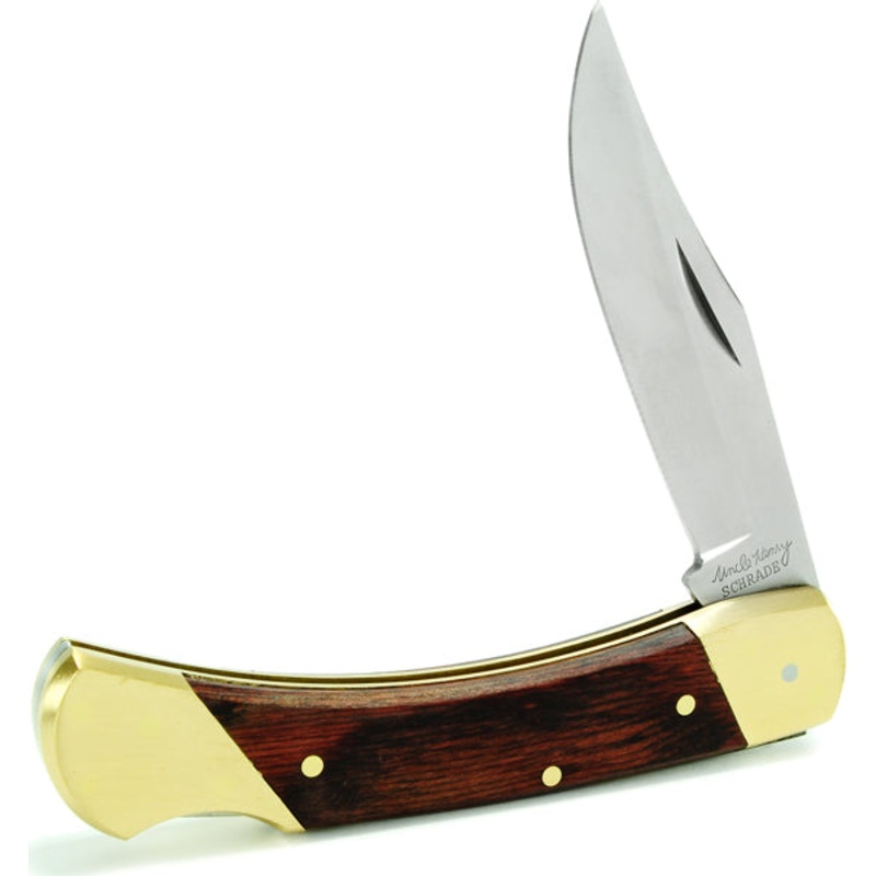 SCHRADE UH BEARPAW LOCKBACK W/SHEATH 5"