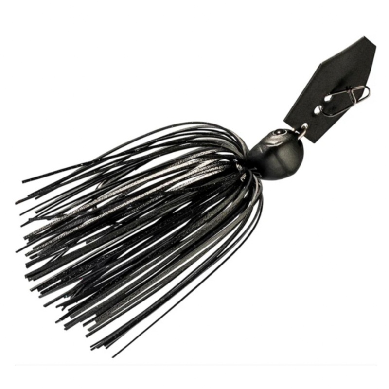 Z-MAN CHATTERBAIT JACKHAMMER 1/2 OZ BLACK JACK