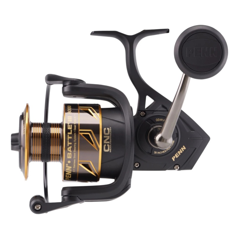PENN BATTLE III 8000 4.7:1 SPINNING REEL