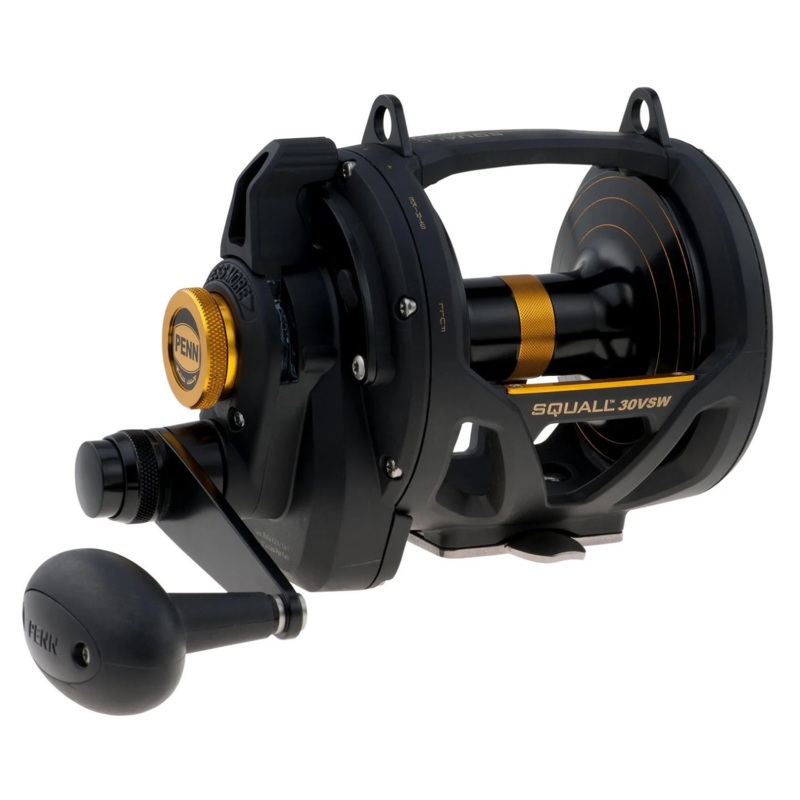 PENN SQUALL SQL30VSW LEVER DRAG 2 SPEED CONVENTIONAL REEL