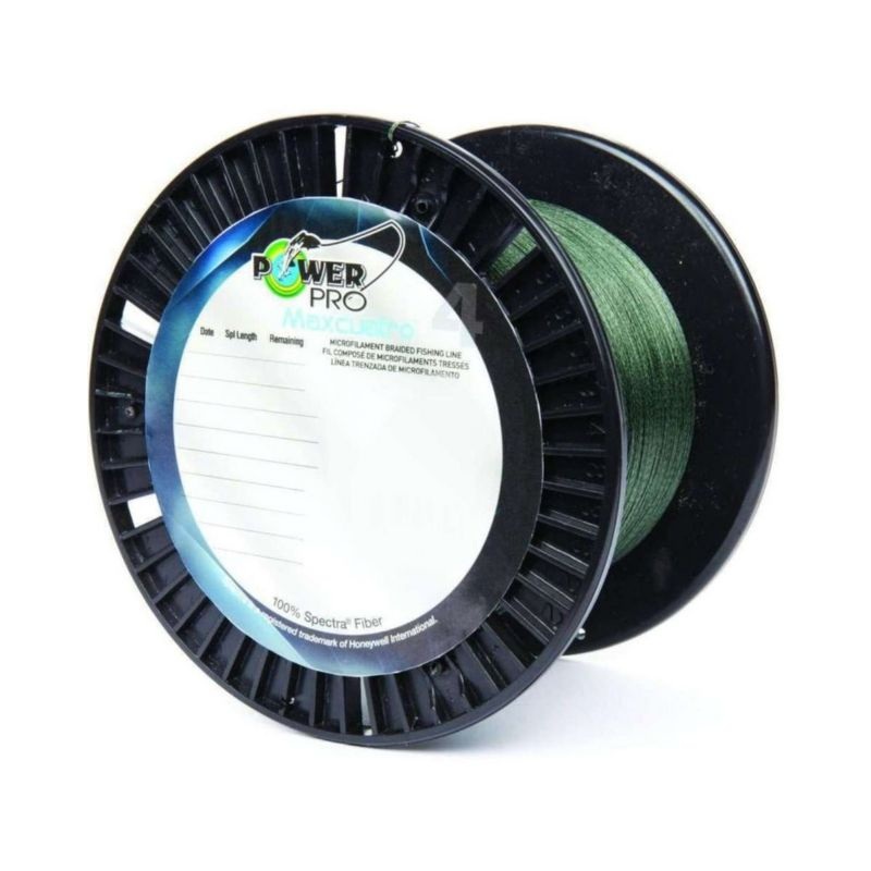 POWERPRO MAXCUATRO MOSS GREEN 100# 3000YDS BULK