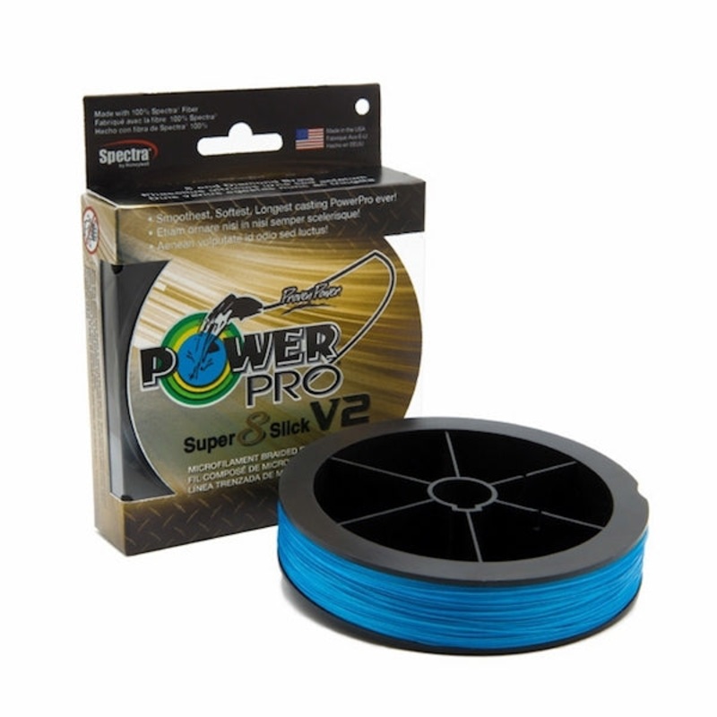 POWERPRO SUPER 8 SLICK V2 BLUE 80# 150YDS