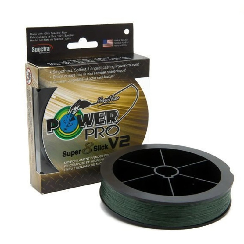POWERPRO SUPER 8 SLICK V2 MOSS GREEN 40# 150YDS