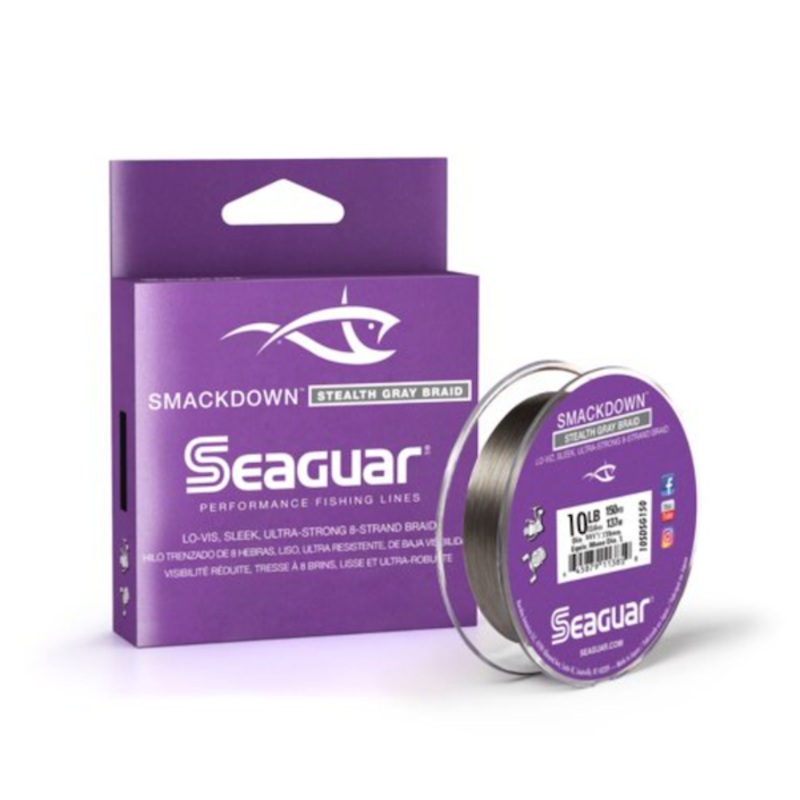 SEAGUAR SMACKDOWN STEALTH GRAY 10LB 150YD