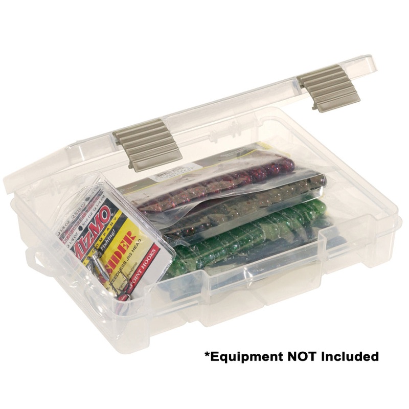 PLANO PROLATCH OPEN-COMPARTMENT STOWAWAY HALF-SIZE 3700 - CLEAR