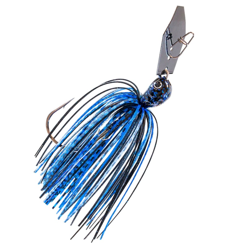 Z-MAN CHATTERBAIT JACKHAMMER 1/2 OZ BLACK/BLUE